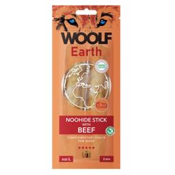 Woolf Earth NooHide Sticks Beef Naturlige Tyggeben LARGE 2stk